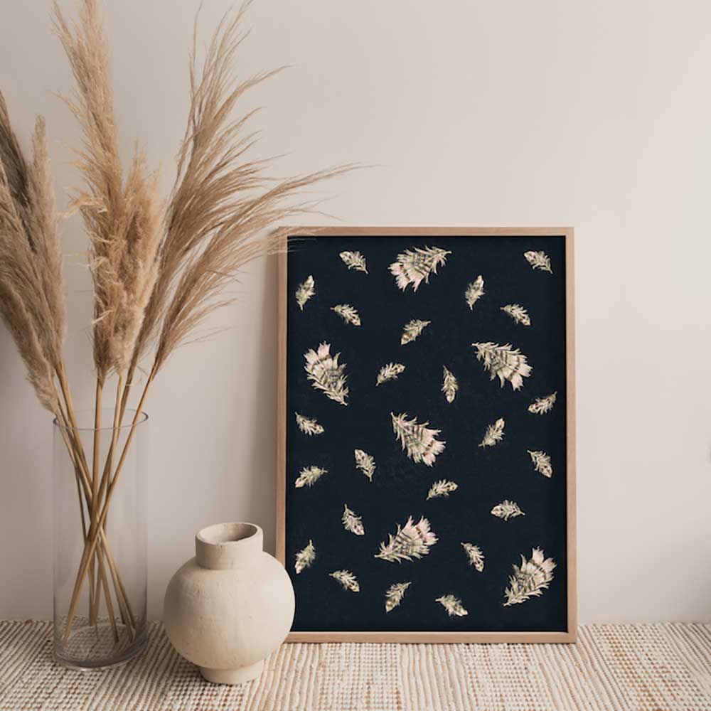 No.052-Peace-Plumes-Vintage-Archive-Poster-Print