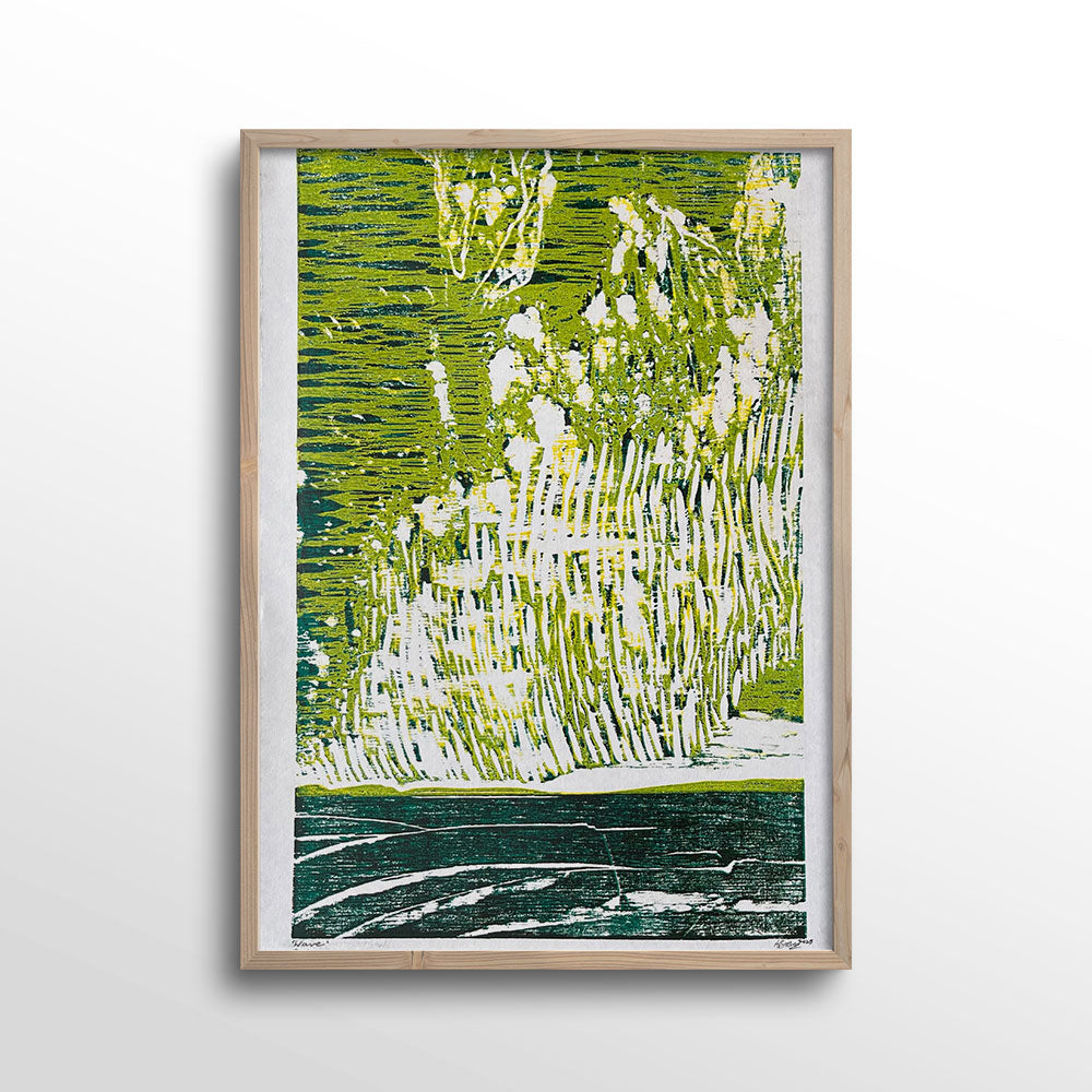 Wave-Woodcut-Print