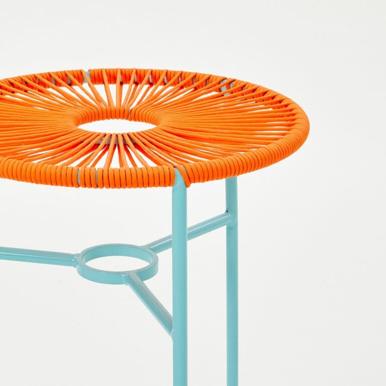 orange-woven-stool