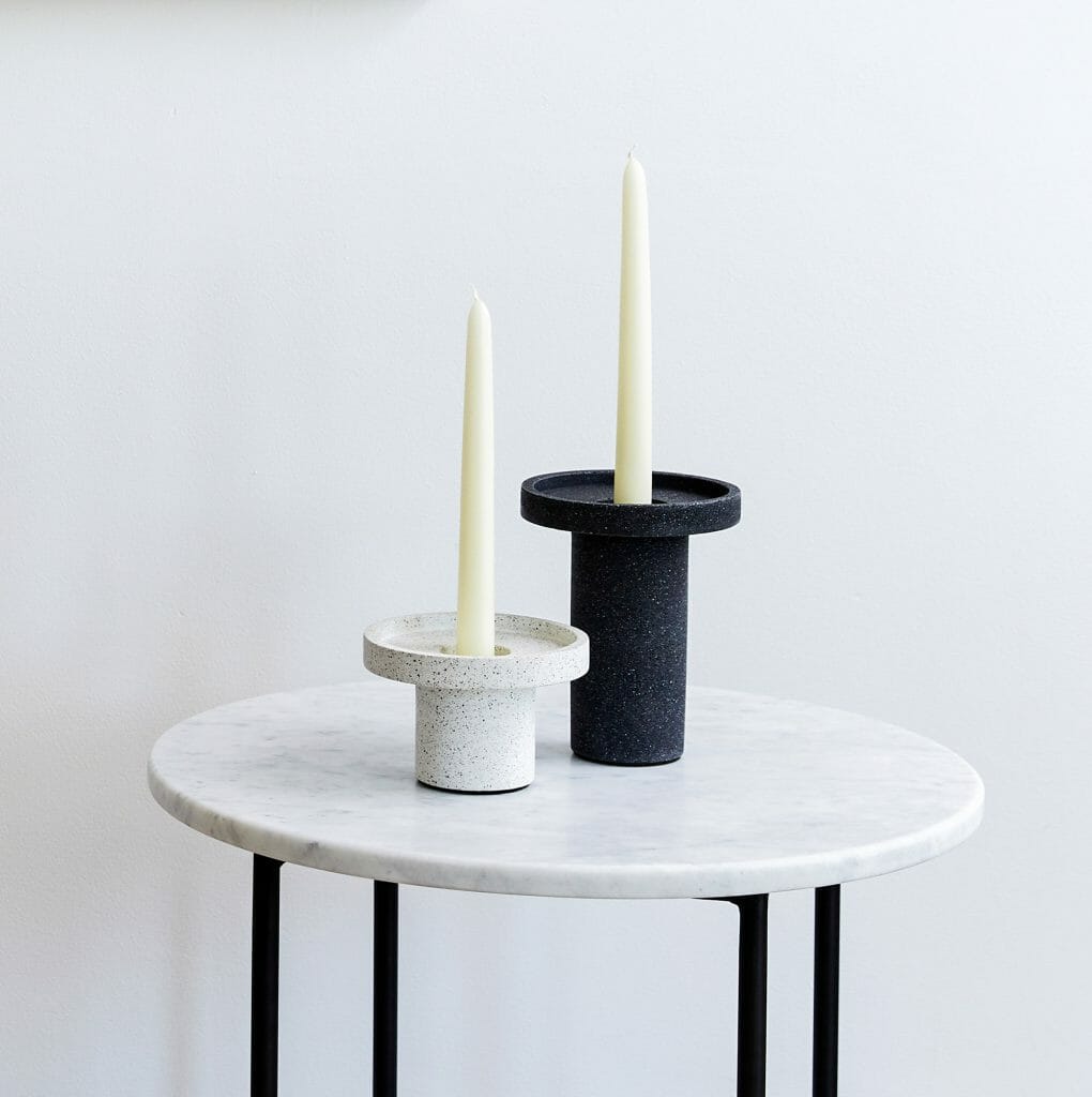 tall-candle-holder-black-jesmonite