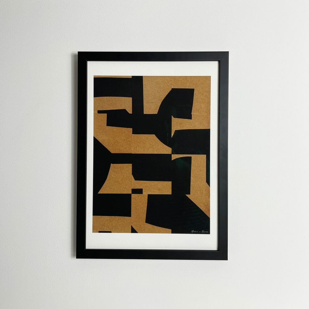 reassembled-I-print-abstract-brown-black-wall-artwork