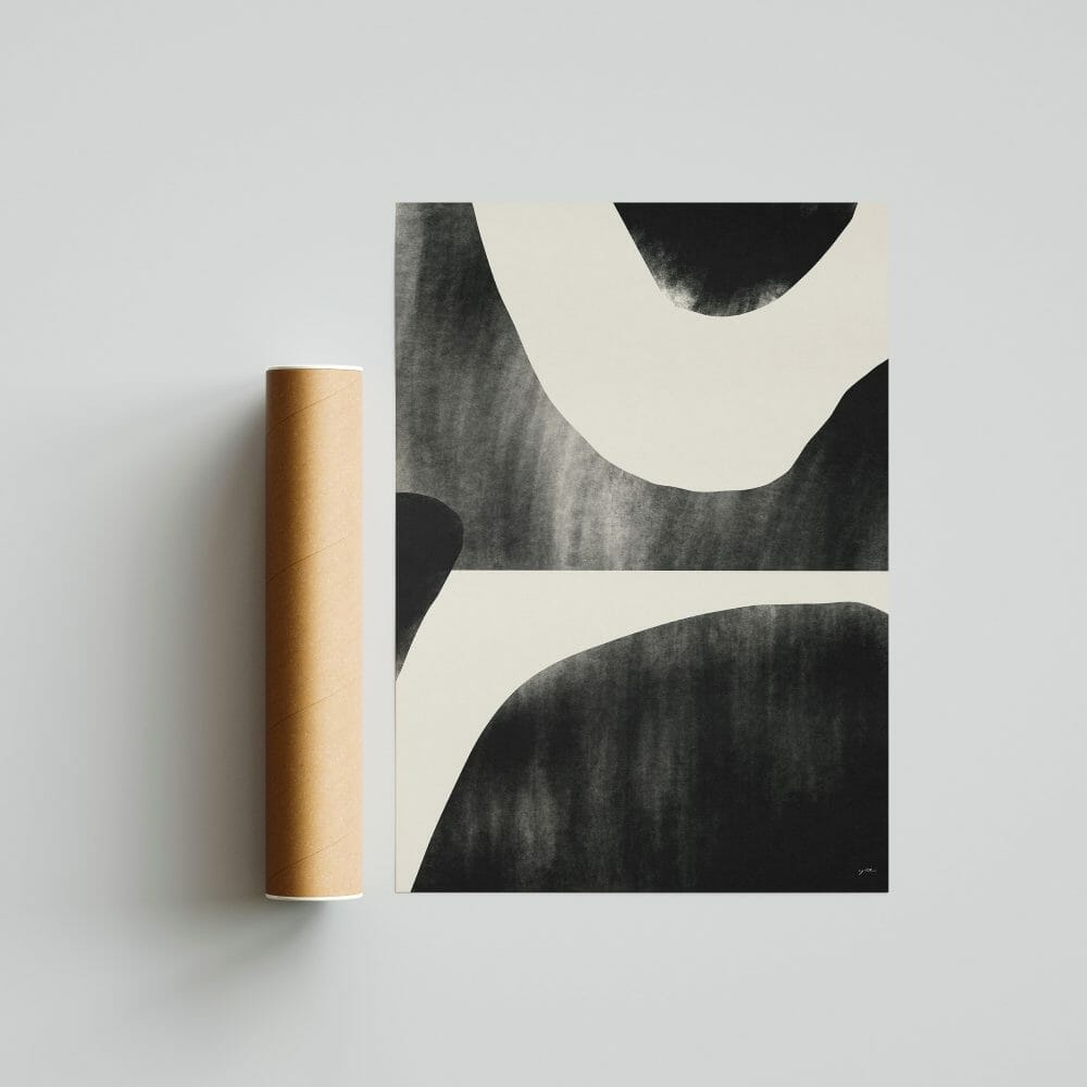 noir-04-art-print-black-shapes-monochrome-abstract