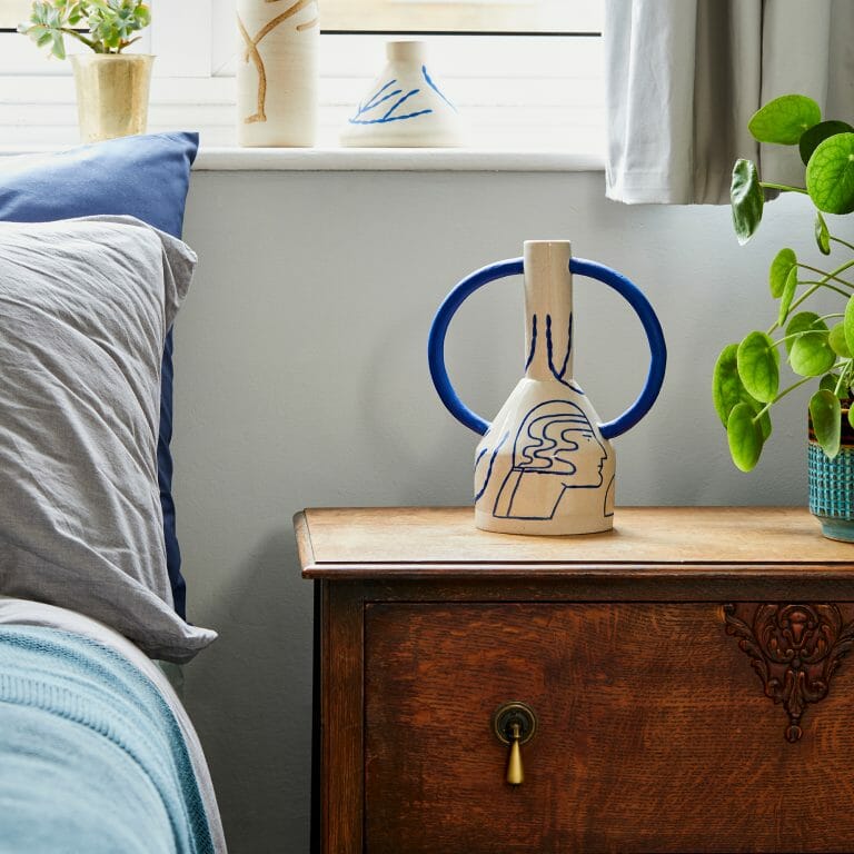 extra-large-jug-eared-vase-in-cream-and-blue-ceramic-handmade-illustration