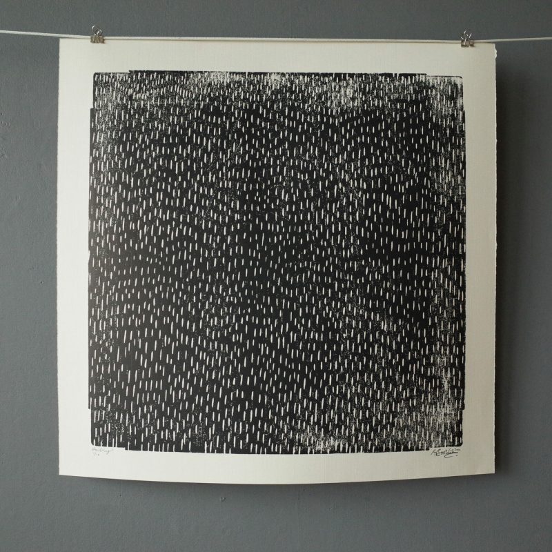 falling-woodcut-print-art-woodcutprint-monochrome