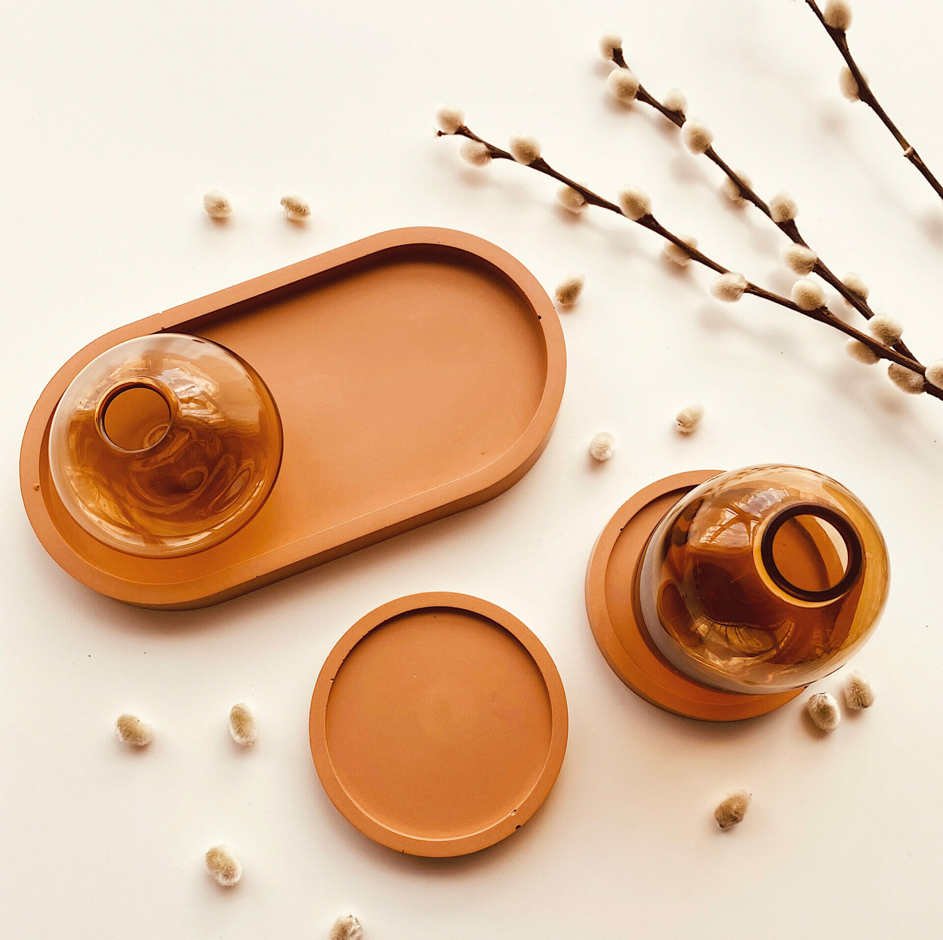 Terracotta Coasters Artists and Objects