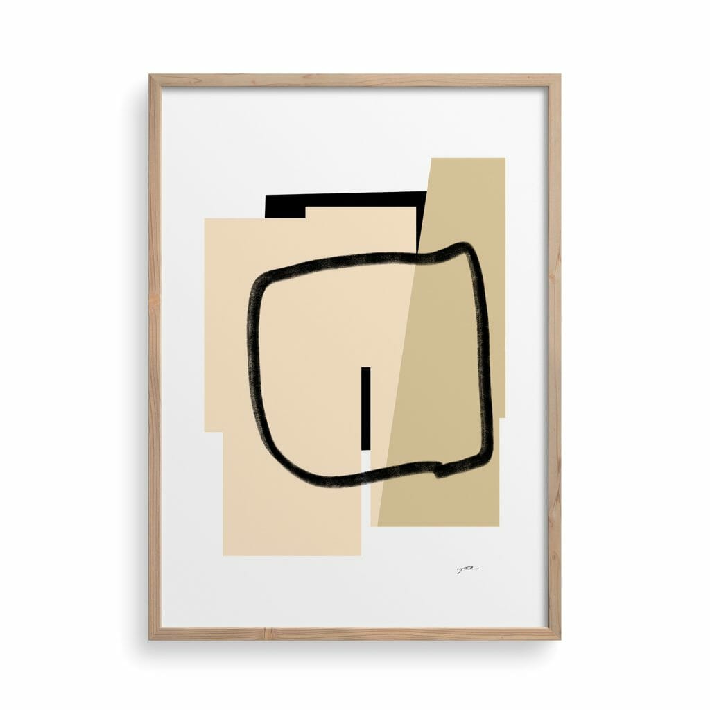 trace-02-art-print-shapes-lines-drawing-abstract-beige-cream-artwork