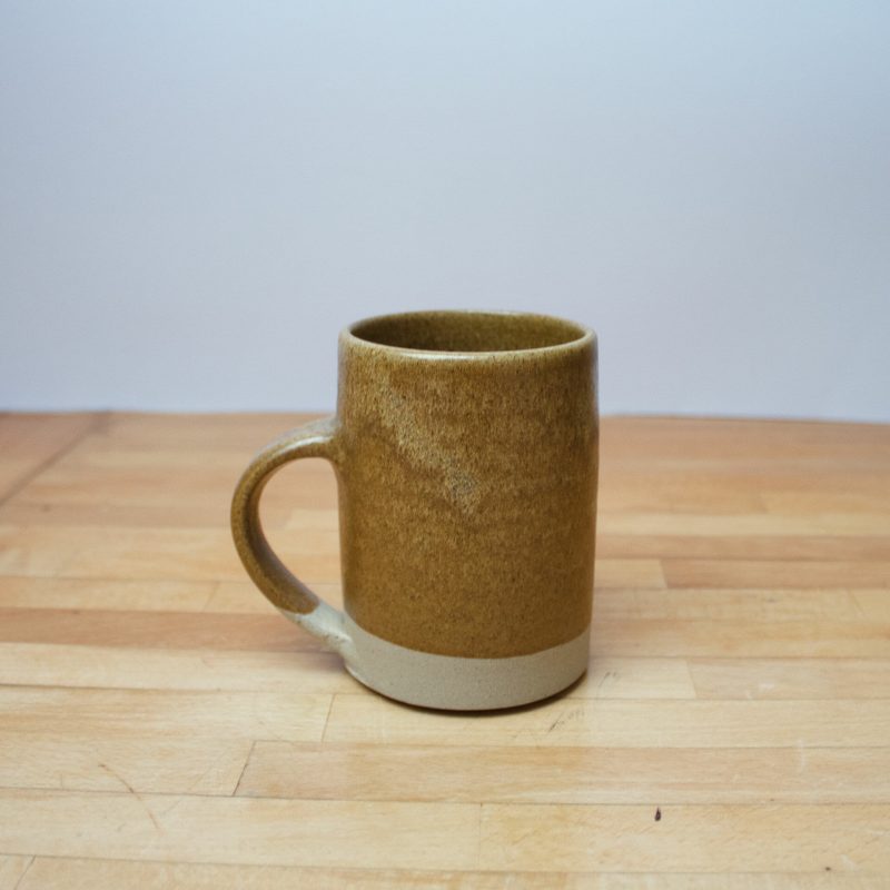 tall-dipped-mug-flecked-stoneware-ochre