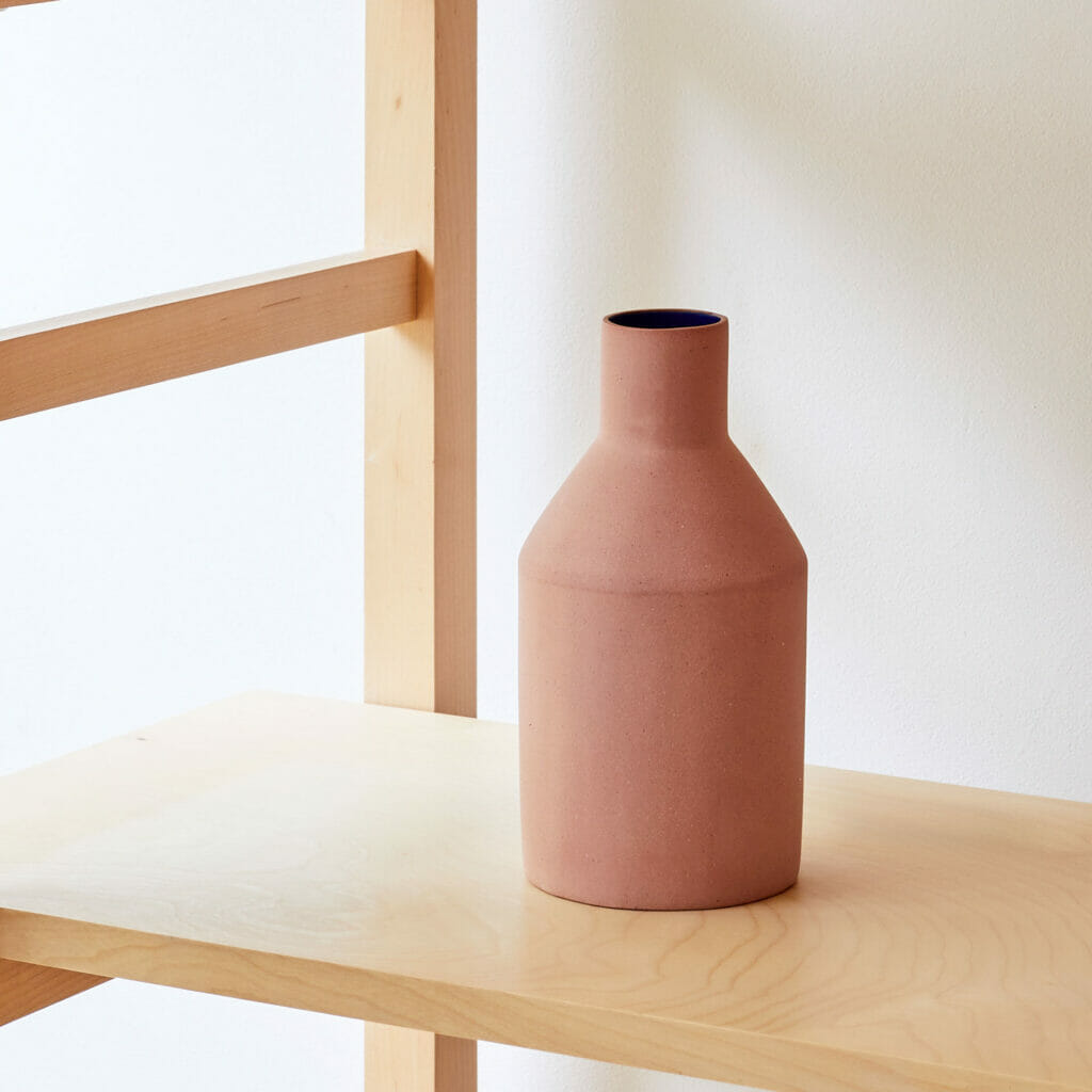 pink-bottle-vase-ceramic
