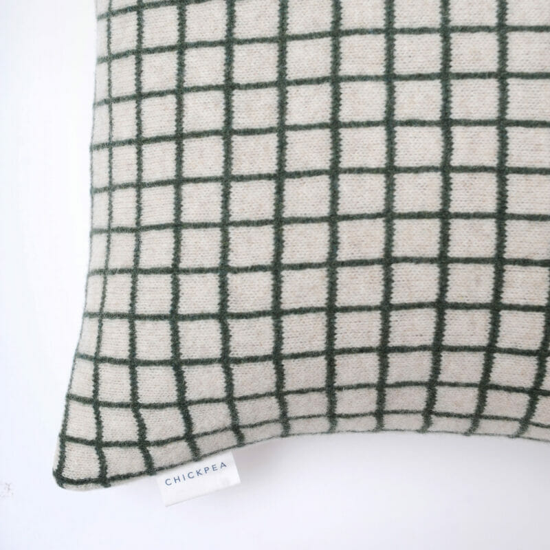 green-grid-cushion