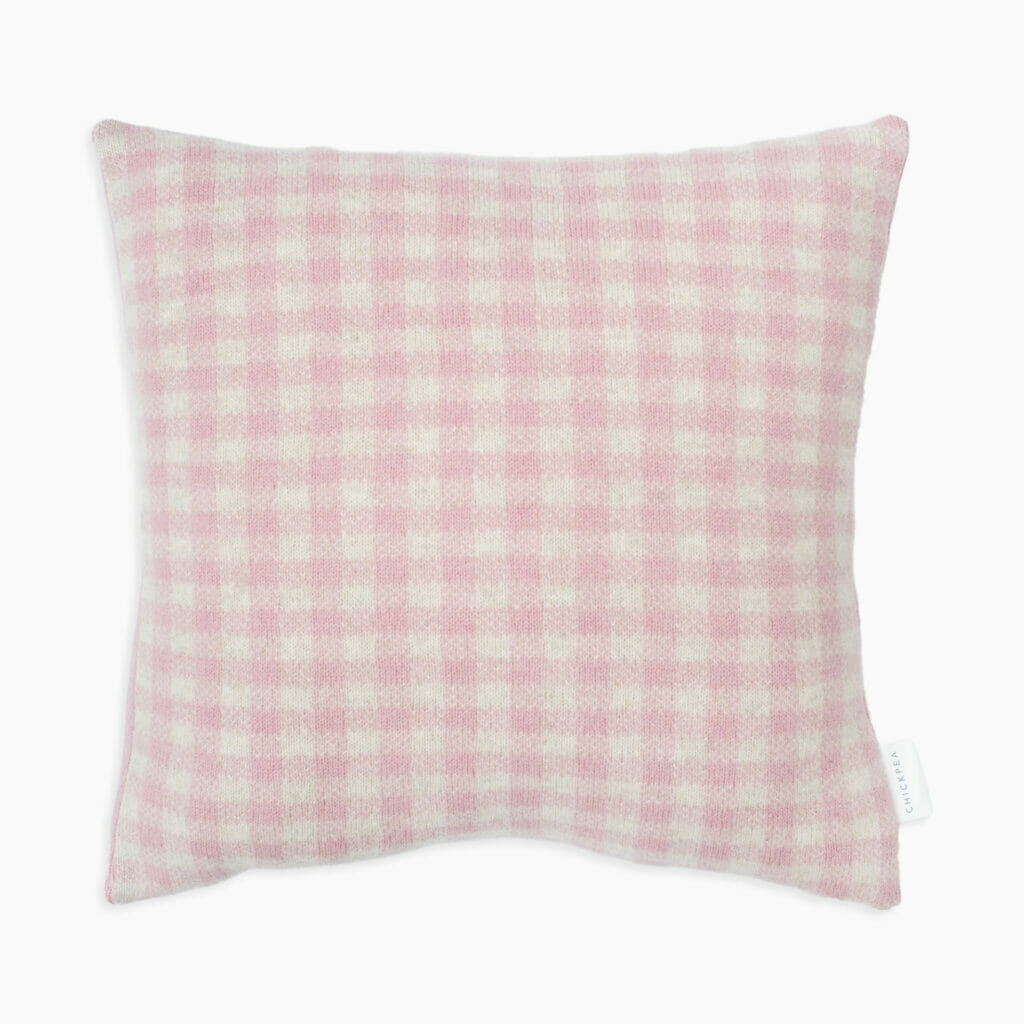 pink-gingham-cushion