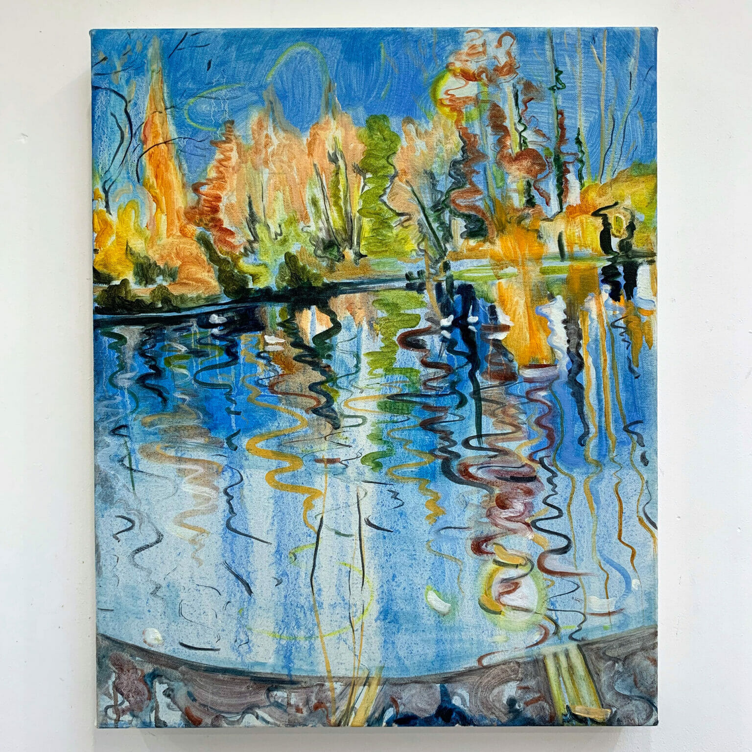 Dissolve II Oil Painting Artists and Objects