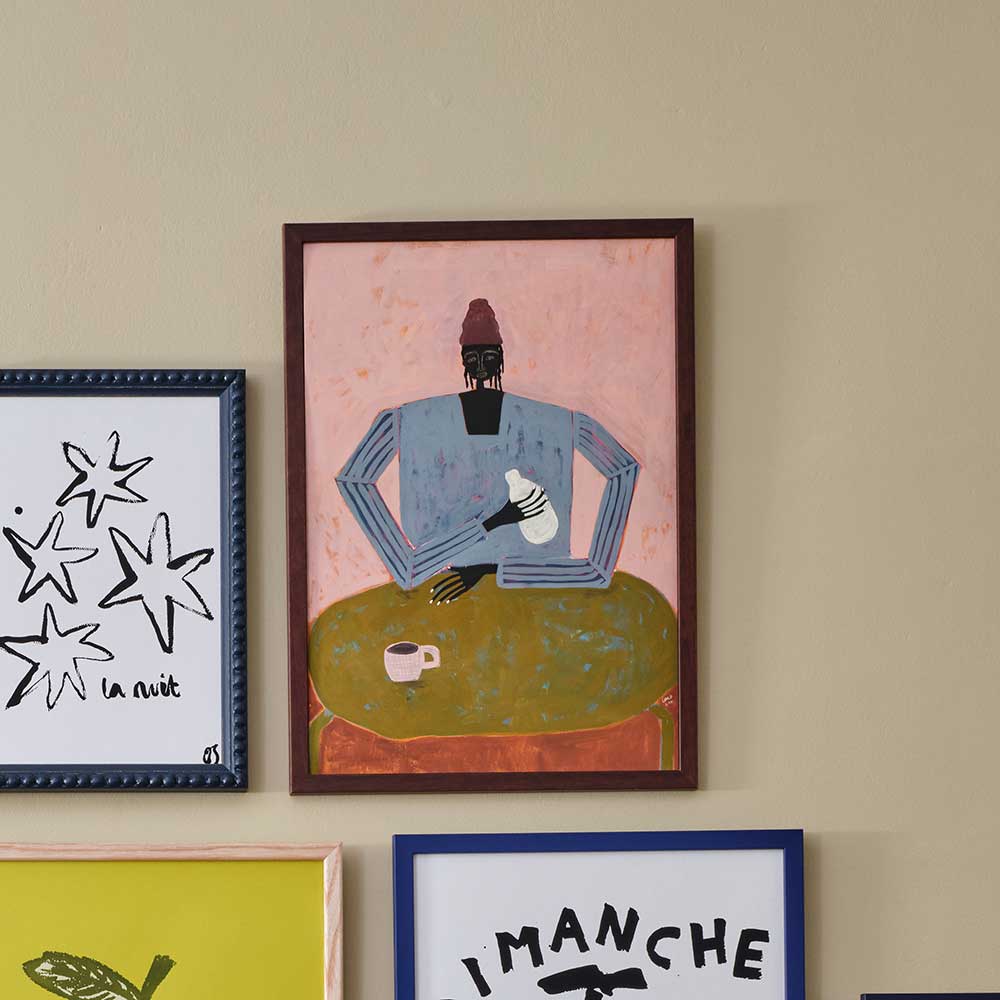 Dark Wood Frame