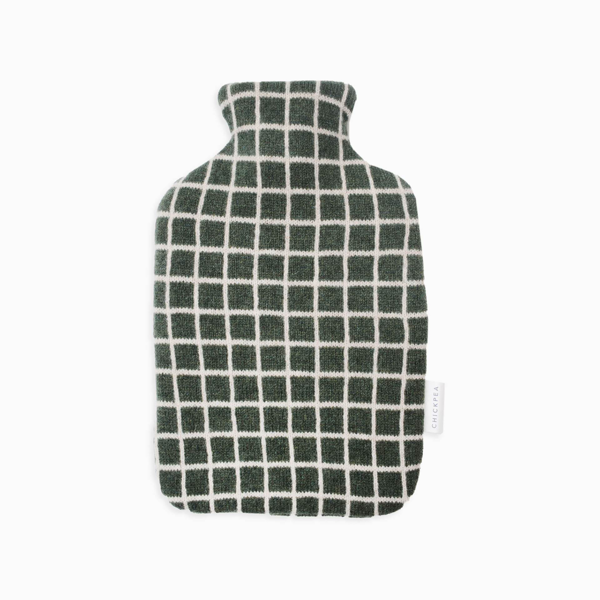 green-grid-hot-water-bottle