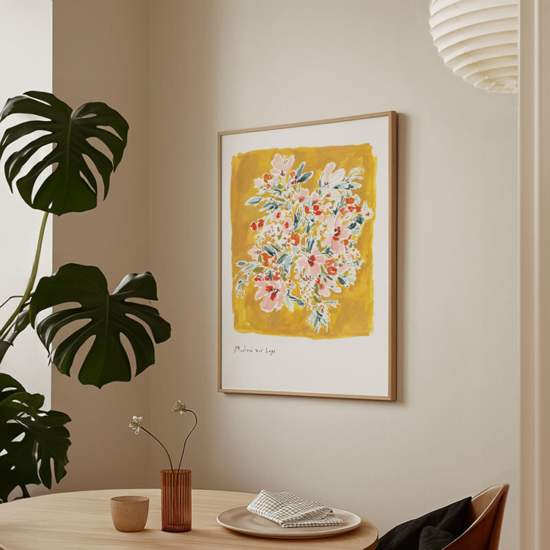 Mustard-and-Sage-Print