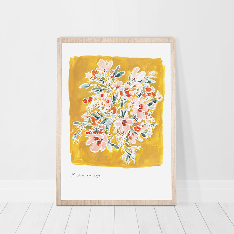 Mustard-and-Sage-Print