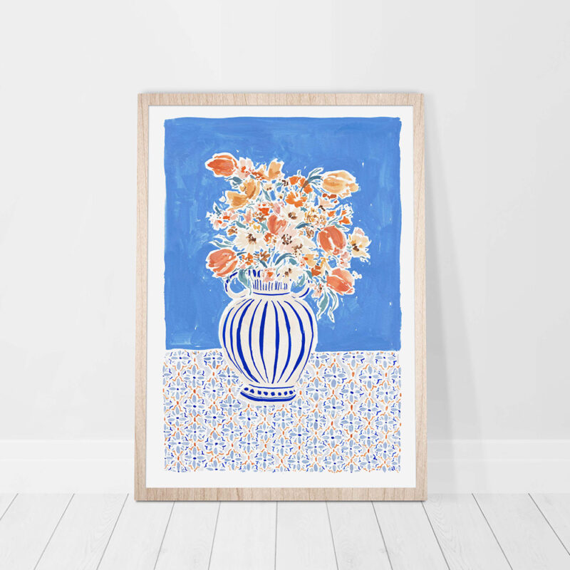 Powder-Blue-Apricot-and-Cream-Floral-Print